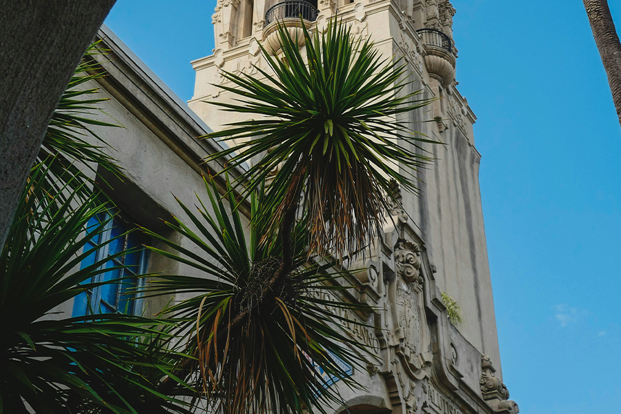 San Diego building detail